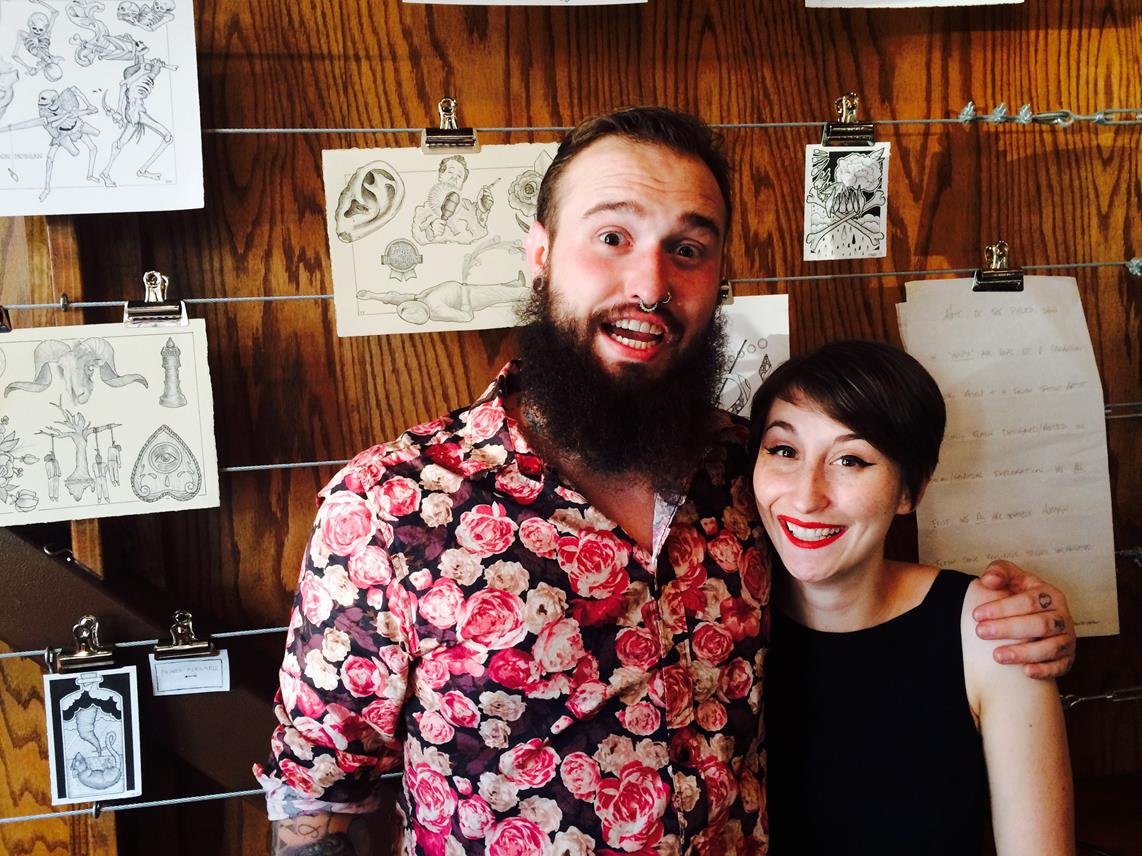 Landon Morgan and Jordan Kady