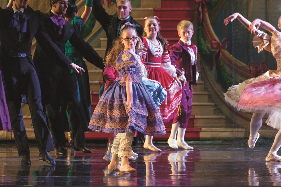 Natalie Zamiska dances centers stage